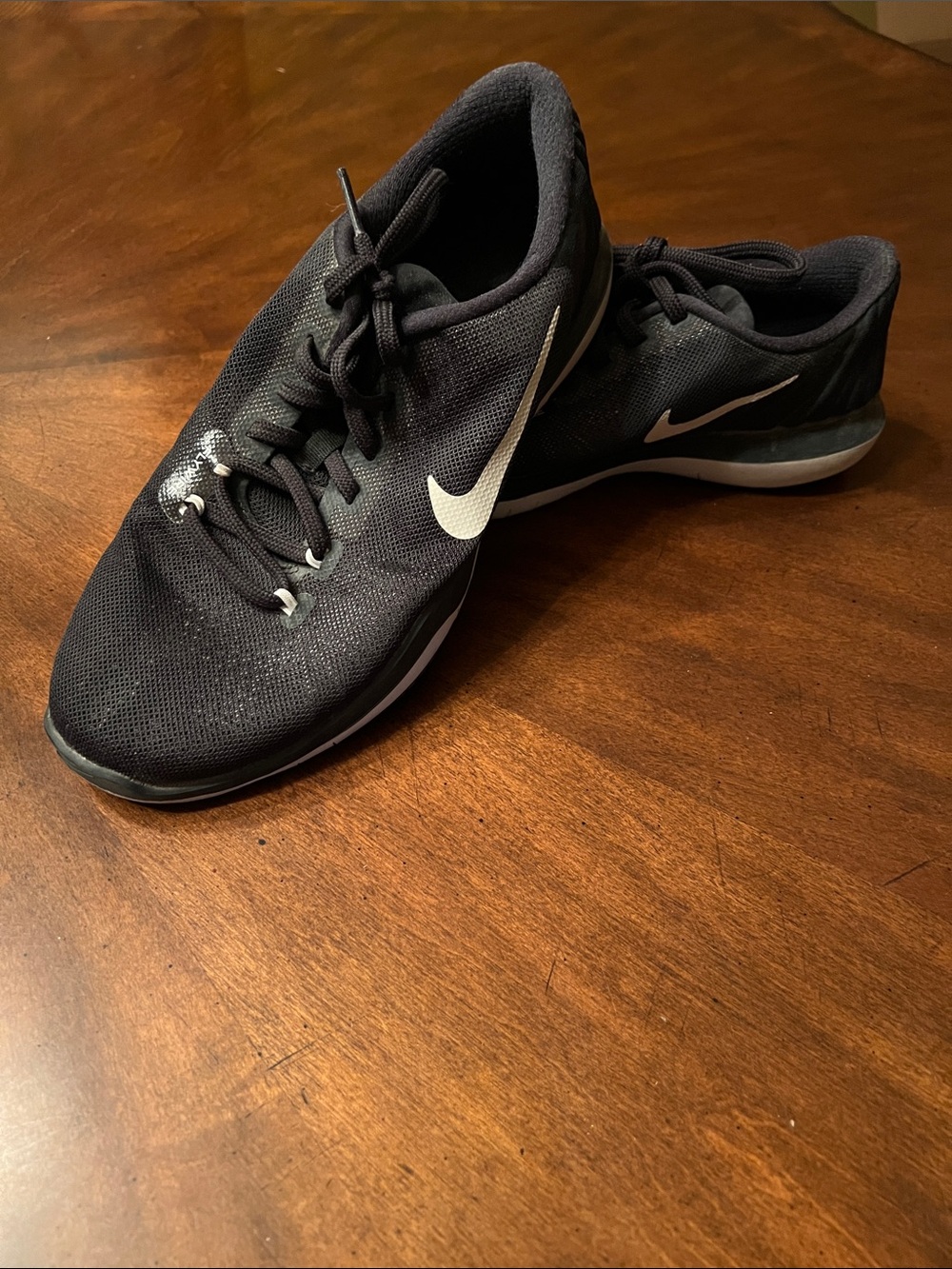 Nike Black and White Women’s Athletic Training Shoes